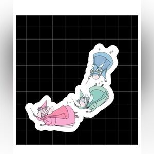 Disney sleeping beauty waterproof vinyl sticker 9 inch